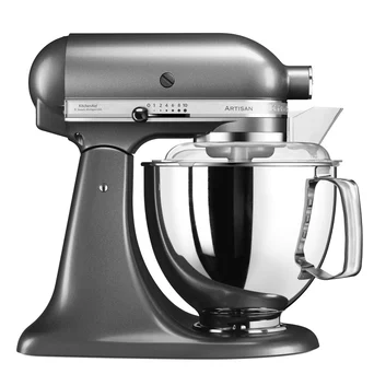 4,8L Artisan 5 KitchenAid 5KSM175 w kolorze srebrzystopopielaty
