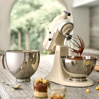 4,8L Artisan 5 KitchenAid 5KSM175 w kolorze kremowy