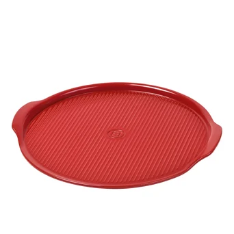 Kamień do pizzy 37cm czerwony Emile Henry