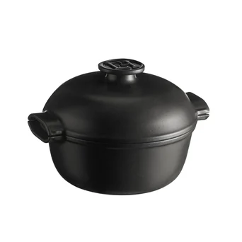 Garnek ceramiczny 2,5L czarny Emile Henry