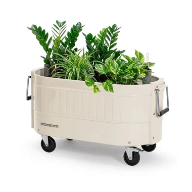 Garden bed niski Ivory Permasteel