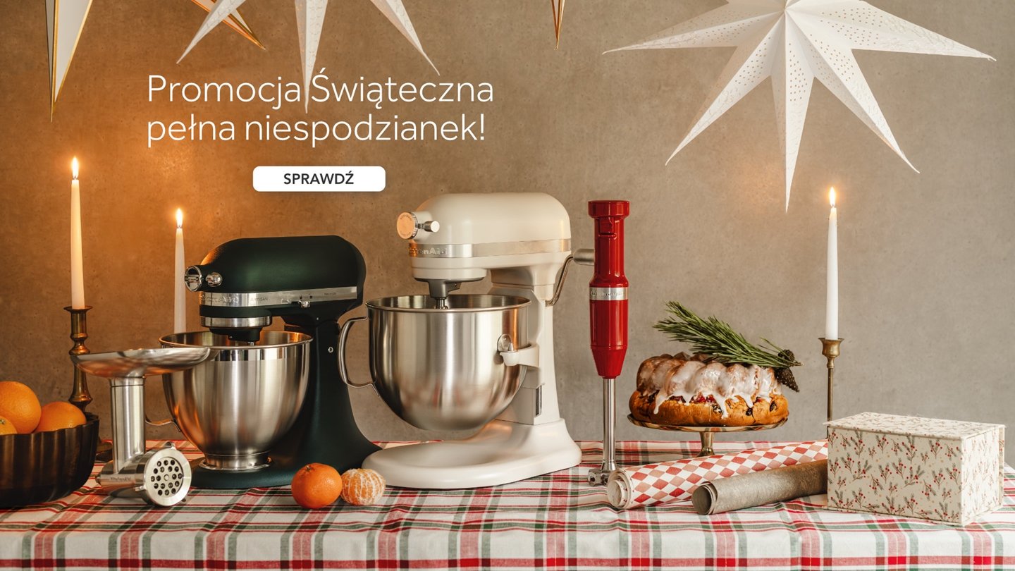 Wybrane miksery, przystawki, czajniki i tostery nawet 36% taniej!