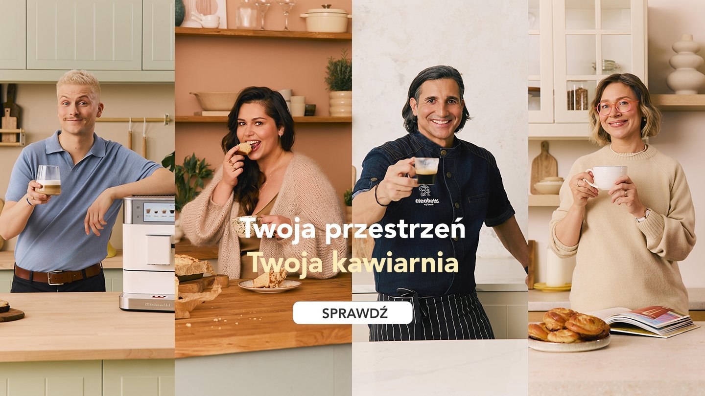 Eksploruj Świat Kawy z Nową Kolekcją Ekspresów KitchenAid